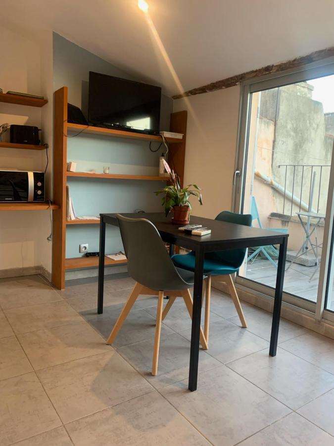 Studio Avec Terrasse Aix-en-Provence Exterior photo